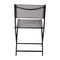 Merrick Lane Bardwell Set of 2 Versatile Flex Comfort Indoor/Outdoor Fold Chairs with Metal Frames